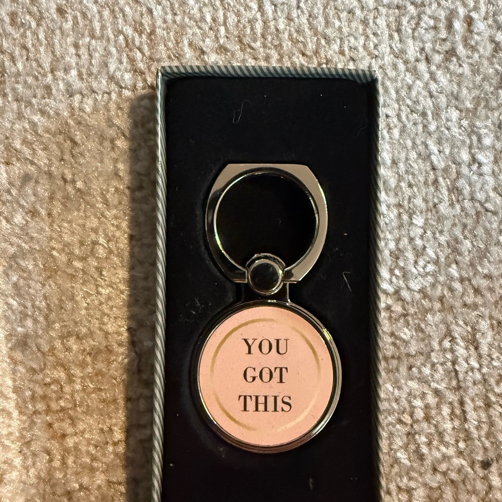 Inspirational Phone Ring Holder